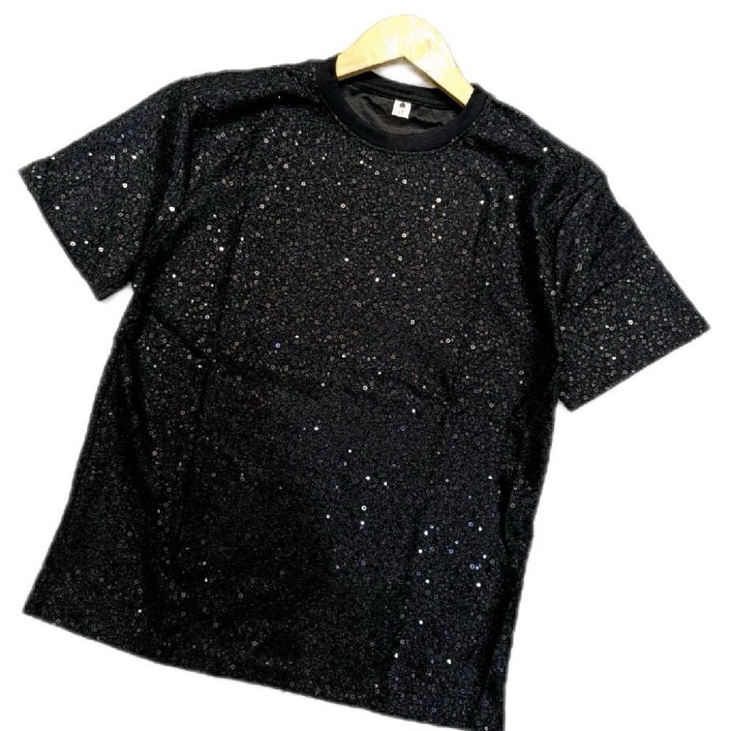 Sequin Glitter Top Premium Blouse Atasan Wanita