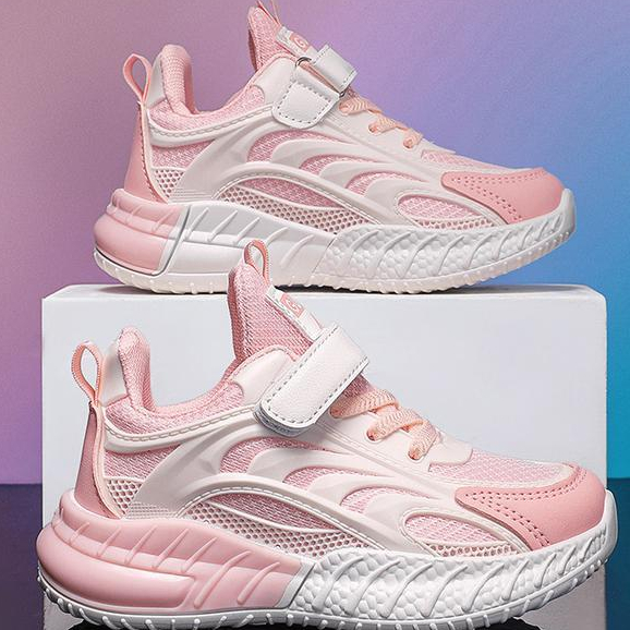 Carvil Kiddo Shoes - Sepatu Cewek Girls Sneakers Sepatu Olahraga Anak Perempuan Ringan Breathable