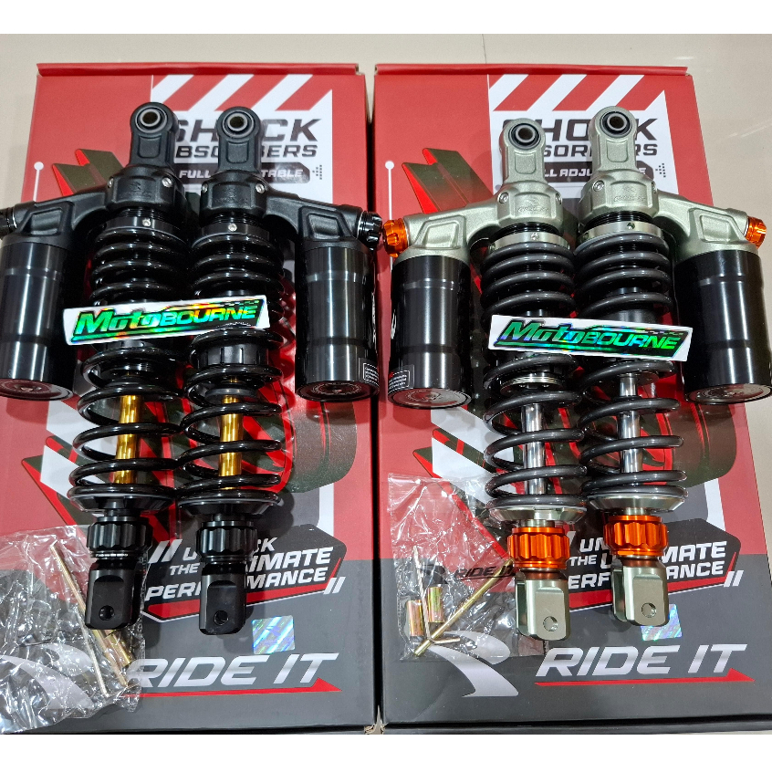 SHOCKBREAKER SHOCK BELAKANG TABUNG ATAS RIDE IT HYPERLOOP NMAX OLD 330MM Ride It ORIGINAL