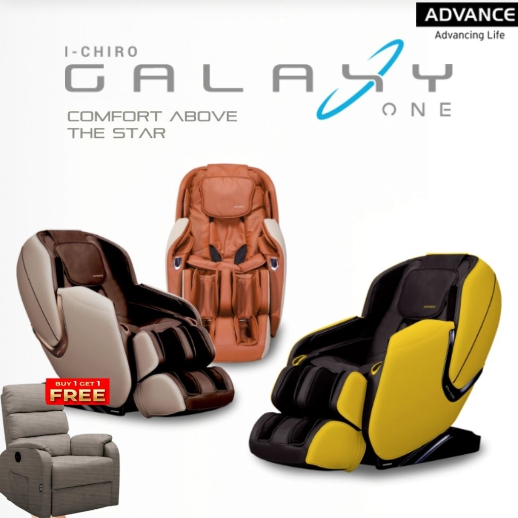 Kursi Pijat Advance Galaxy One ADE-38421-00247 - Kesehatan dan Relaksasi