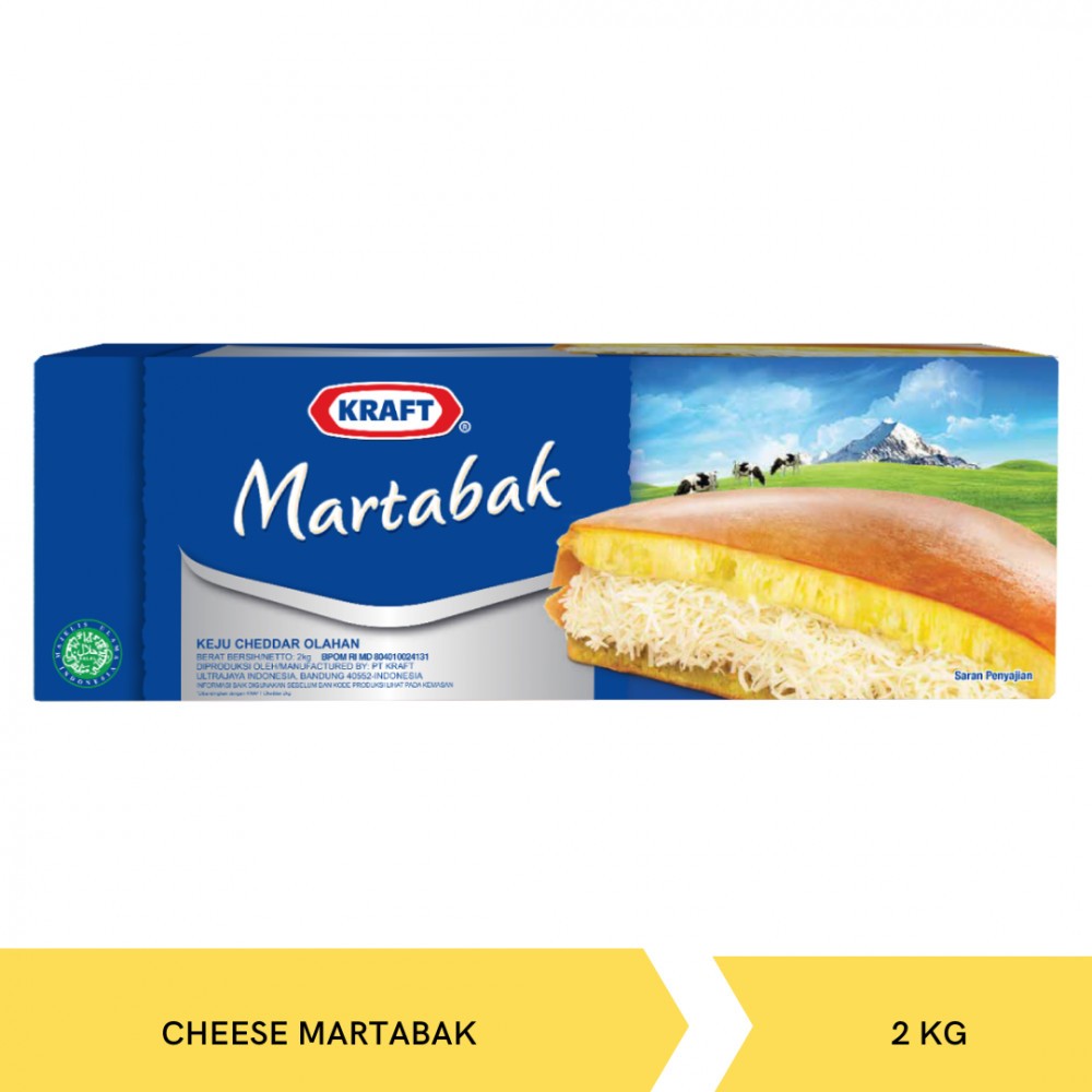 KRAFT MARTABAK 2KG, KEJU BLOK TERBAIK UNTUK SEMUA MAKANAN HARGA MURAH
