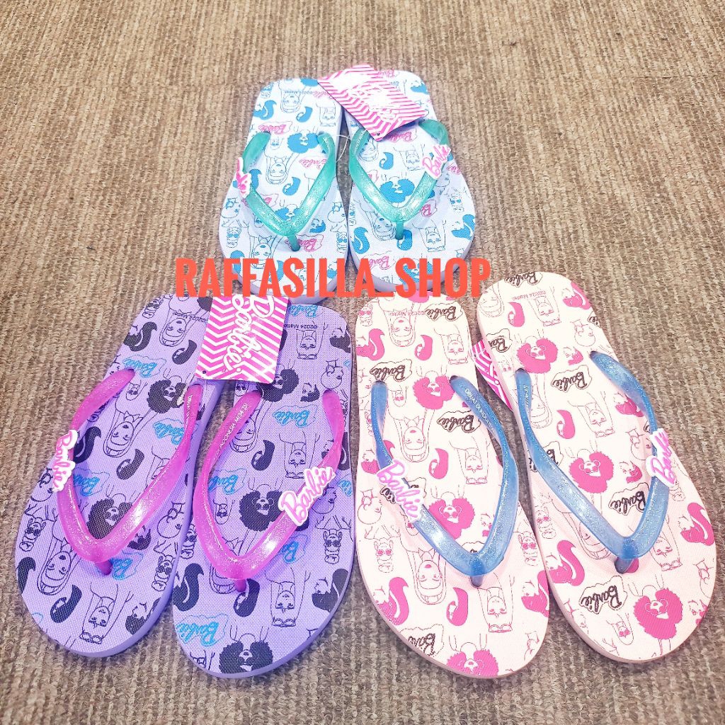 Sandal Zandilac Wanita Barbie Cewek Sandal Anak Perempuan Premium