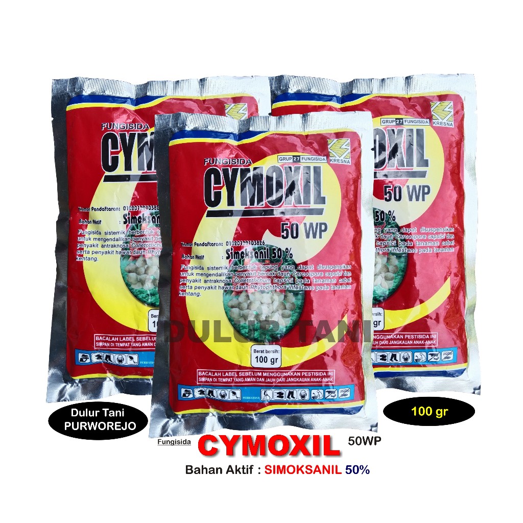Fungisida CYMAXIL 100 Gram Simoksanil 50%