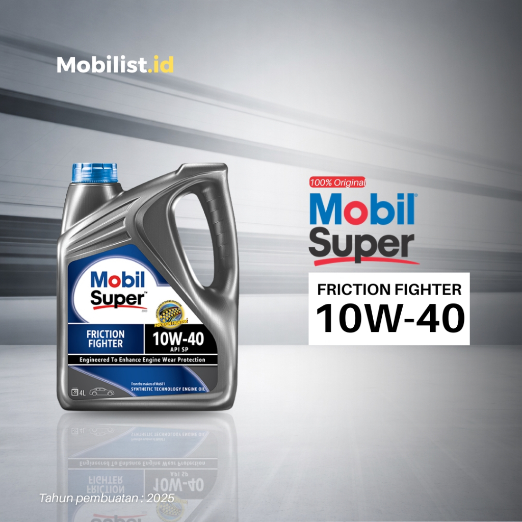 Oli Mesin Mobil Super Friction 10W-40 - 4 Liter