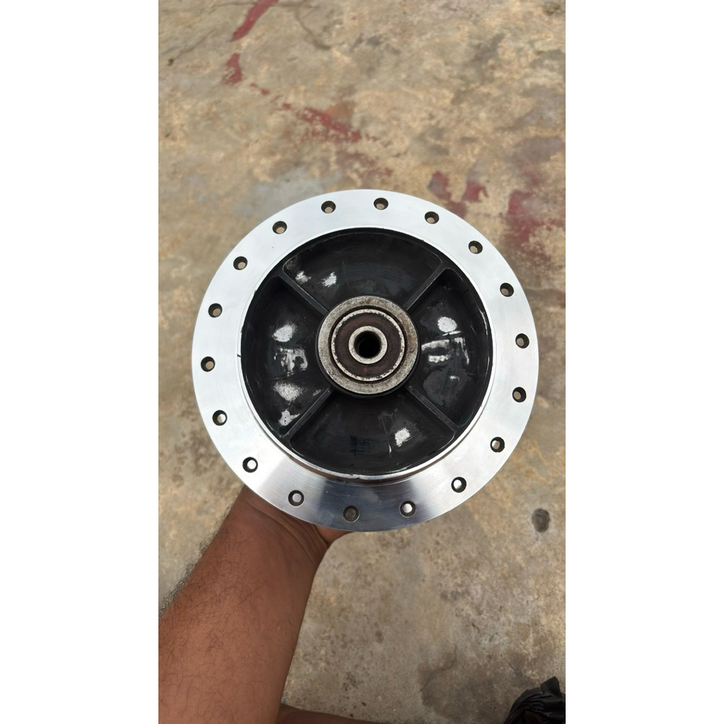 Tromol Yamaha besar bubut glowing( JUPITER MX- VIXION-VEGA ZR)