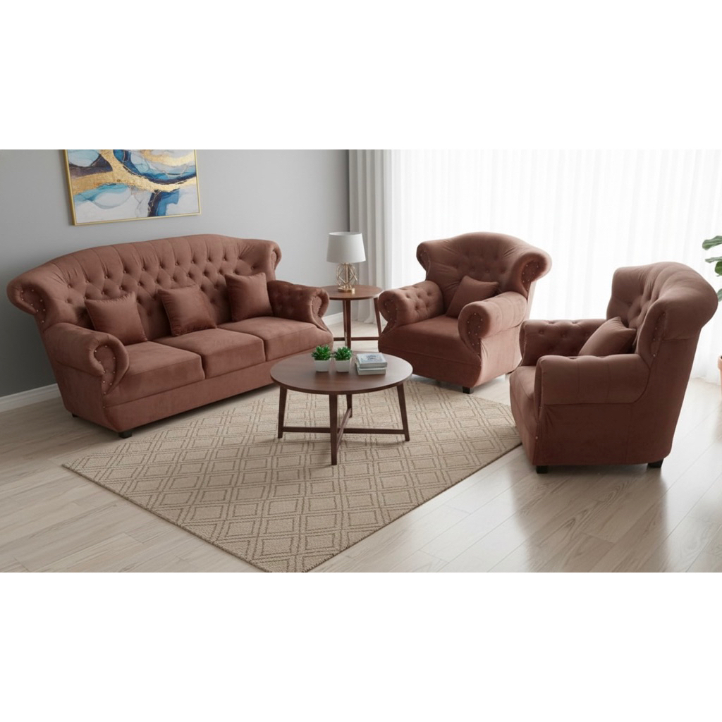 sofa jaguar jumbo bahan bludru halus - sofa bisa request warna gratis ongkir bandung