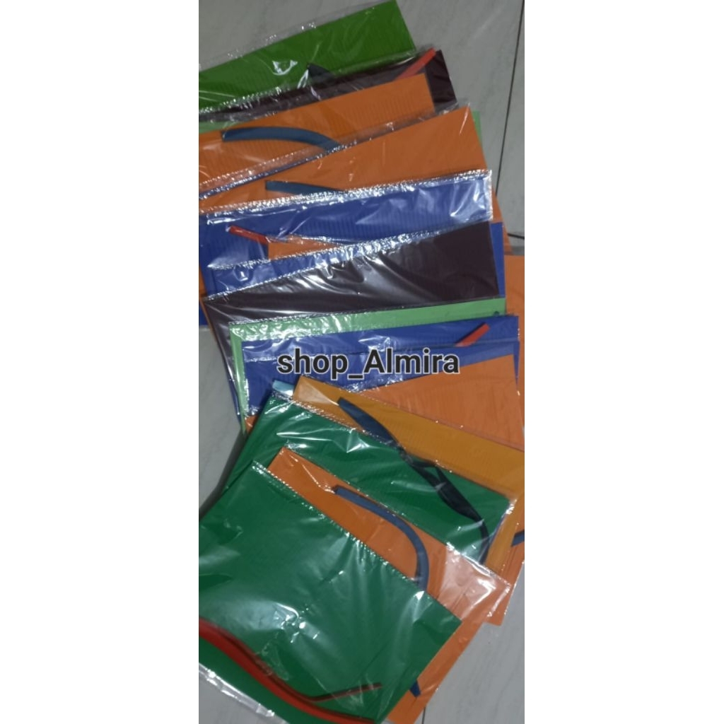 KERTAS ANYAMAN SIAP PAKAI 4 SET MURAH