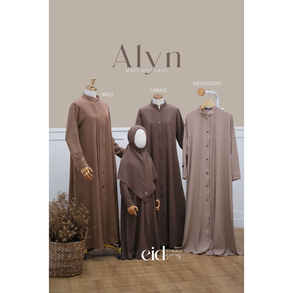 Gamis Alyn Eid Series 2 Motilato By Alhaura