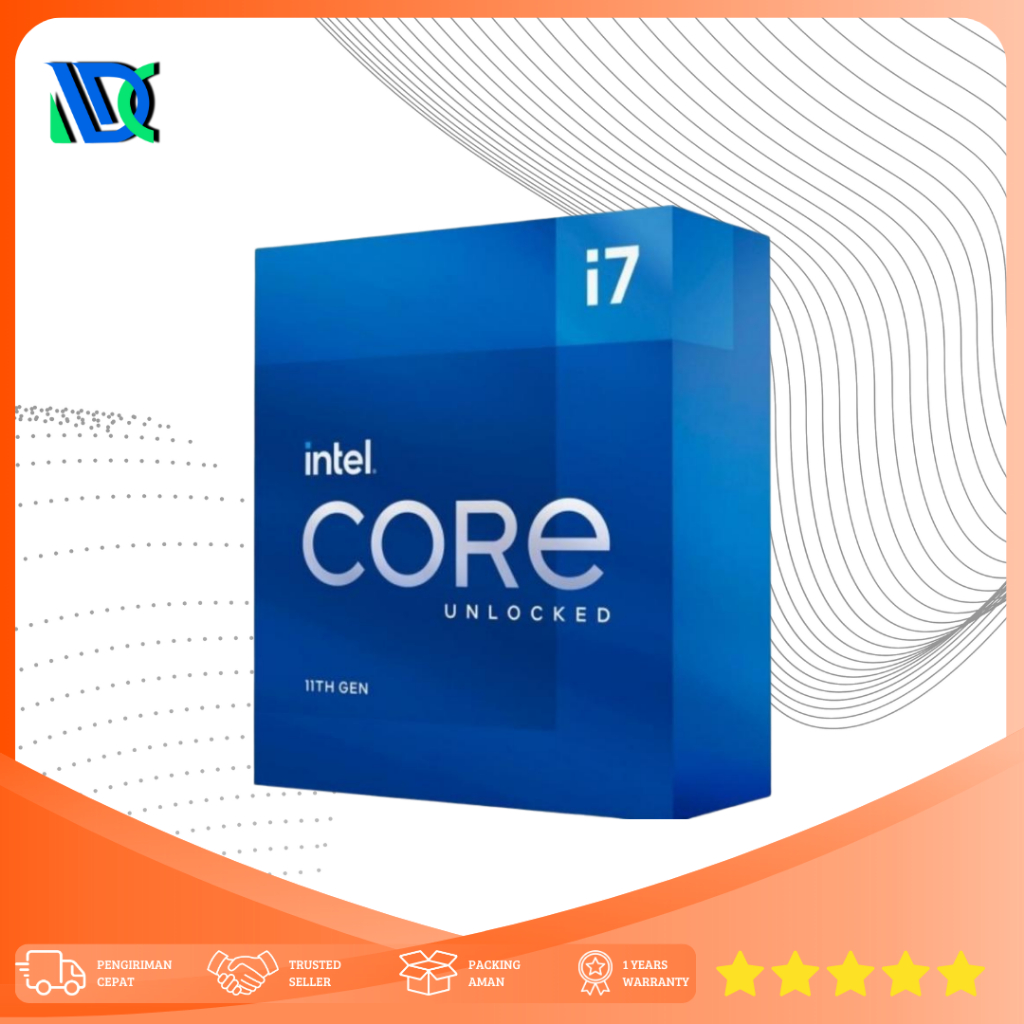 Intel Core i7 11700K 3.6GHz 8 Core 16 Threads Rocket Lake - LGA1200