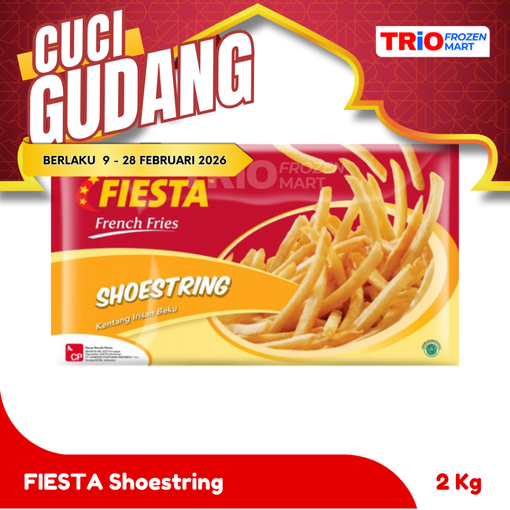 Fiesta Kentang Goreng Shoestring 2kg