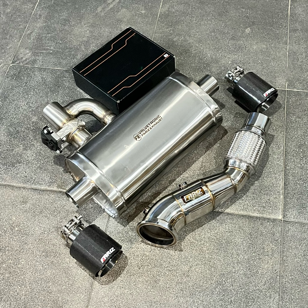 CUSTOM Exhaust BMW F30 engine N20 / B48 By FARIZ EXHAUST