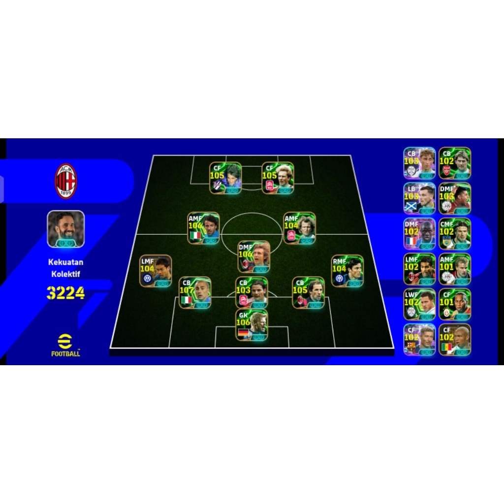 akun Efootball Pes Mobile rummenigge fenomenal finishing