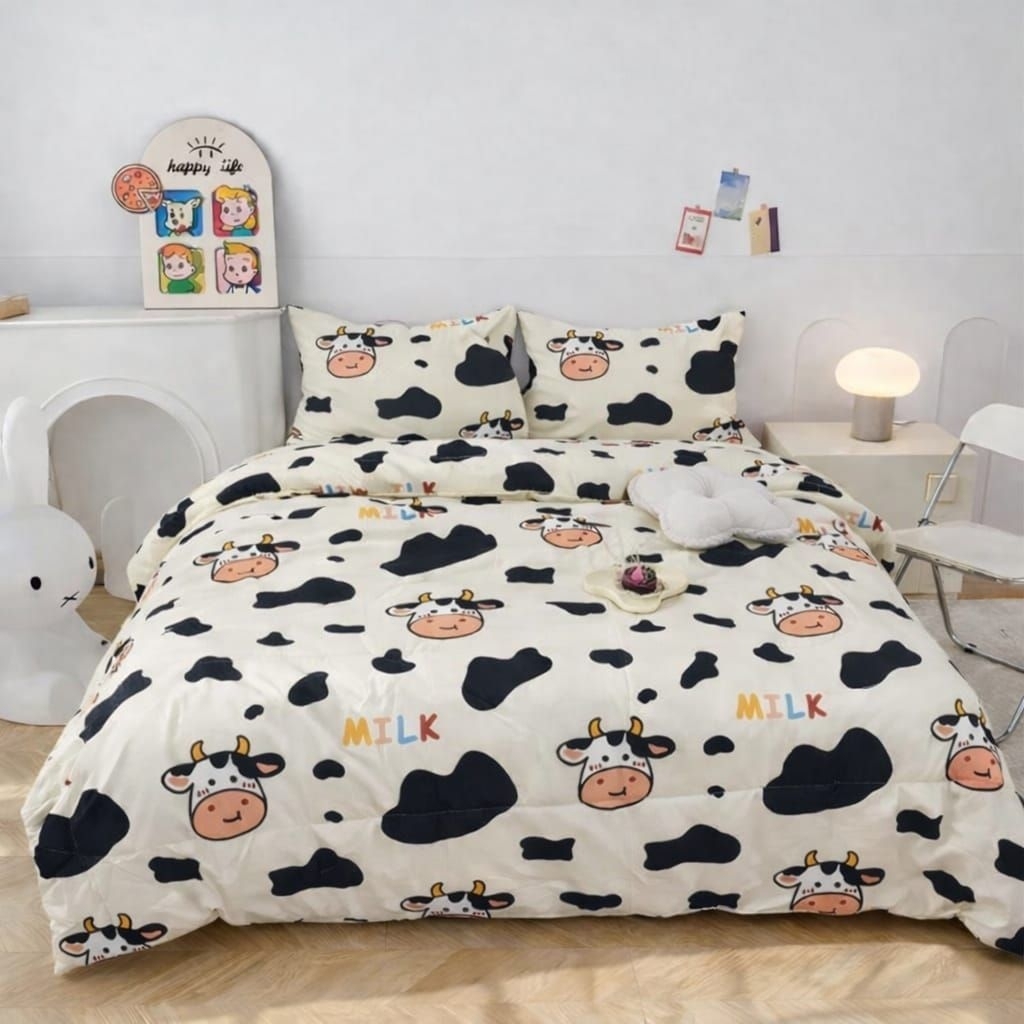 Sprei Set Motif Tinggi 30Cm Ukuran 180X200 160X200 120X200 Sprei Sudut Karet Terlaris