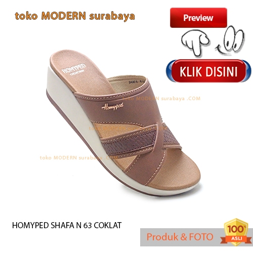 LINK CO LIVE 9 SANDAL WANITA WEDGES HAK TINGGI HOMYPED SLIDE SELOP