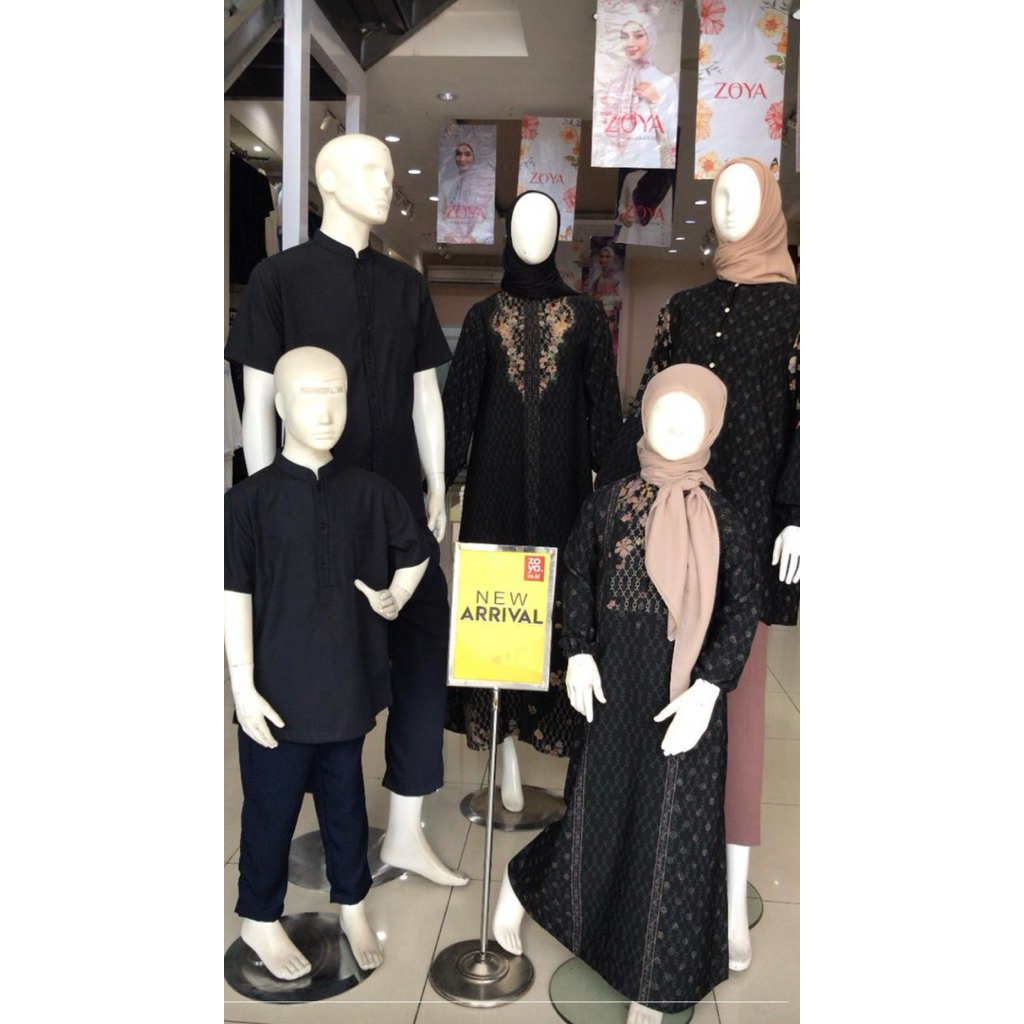 ZOYA FILIZ/FLORA/FRESSIA dress Black SARIMBIT 2026 ORI ZOYA