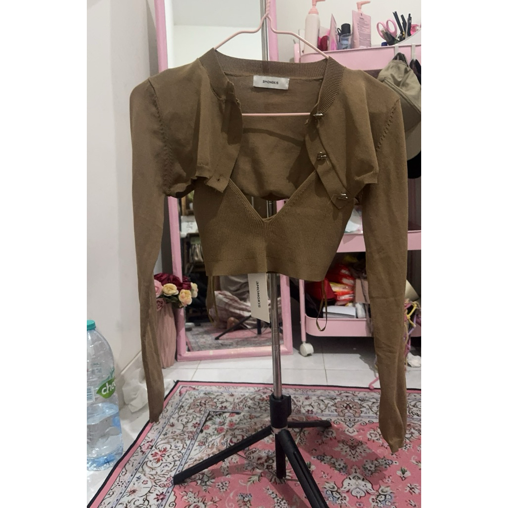 preloved 3mongkis cardigan