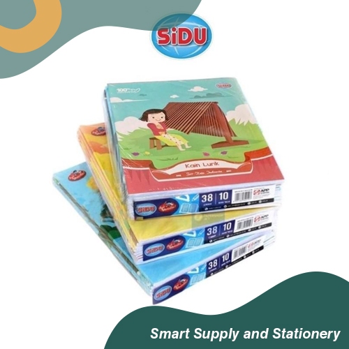 Buku Tulis 38 Lembar Sidu (1 Pcs)/ Buku 38 Lembar Sidu