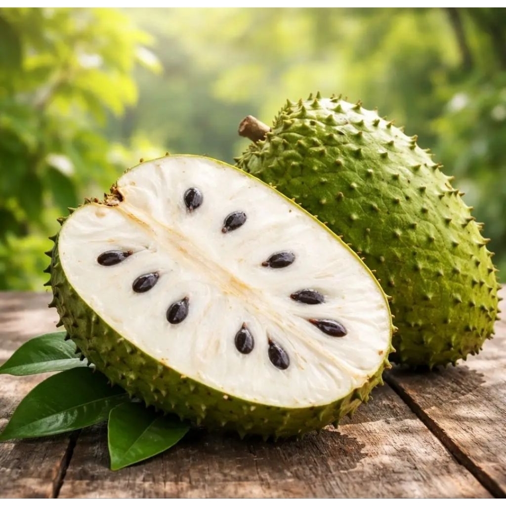 buah sirsak mengkel tua dan matang  harga perbuah