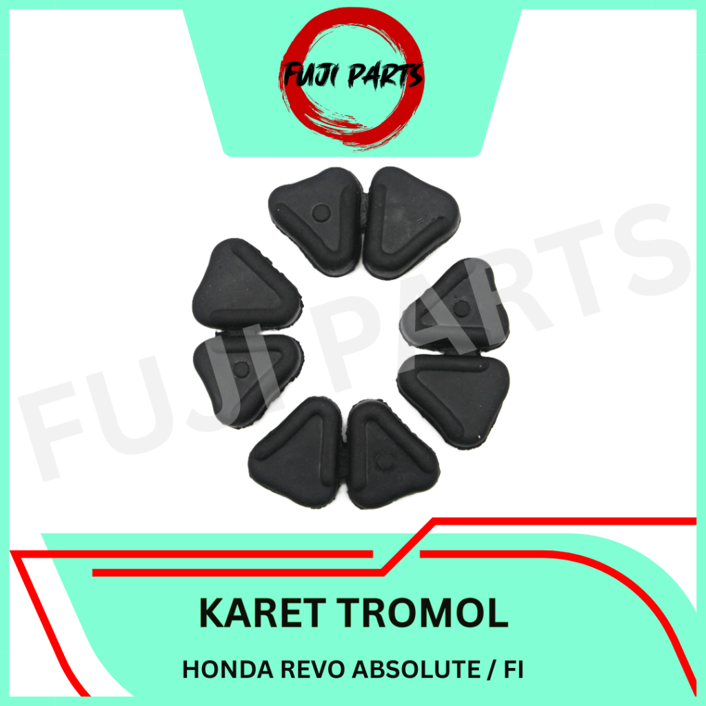 FUJI-PARTS/KARET-TROMOL/NAP-GIR/GEAR/DAMPER/DUMPER/PEREDAM/RODA/BAN-BELAKANG/MOTOR/HONDA/REVO-ABSOLU