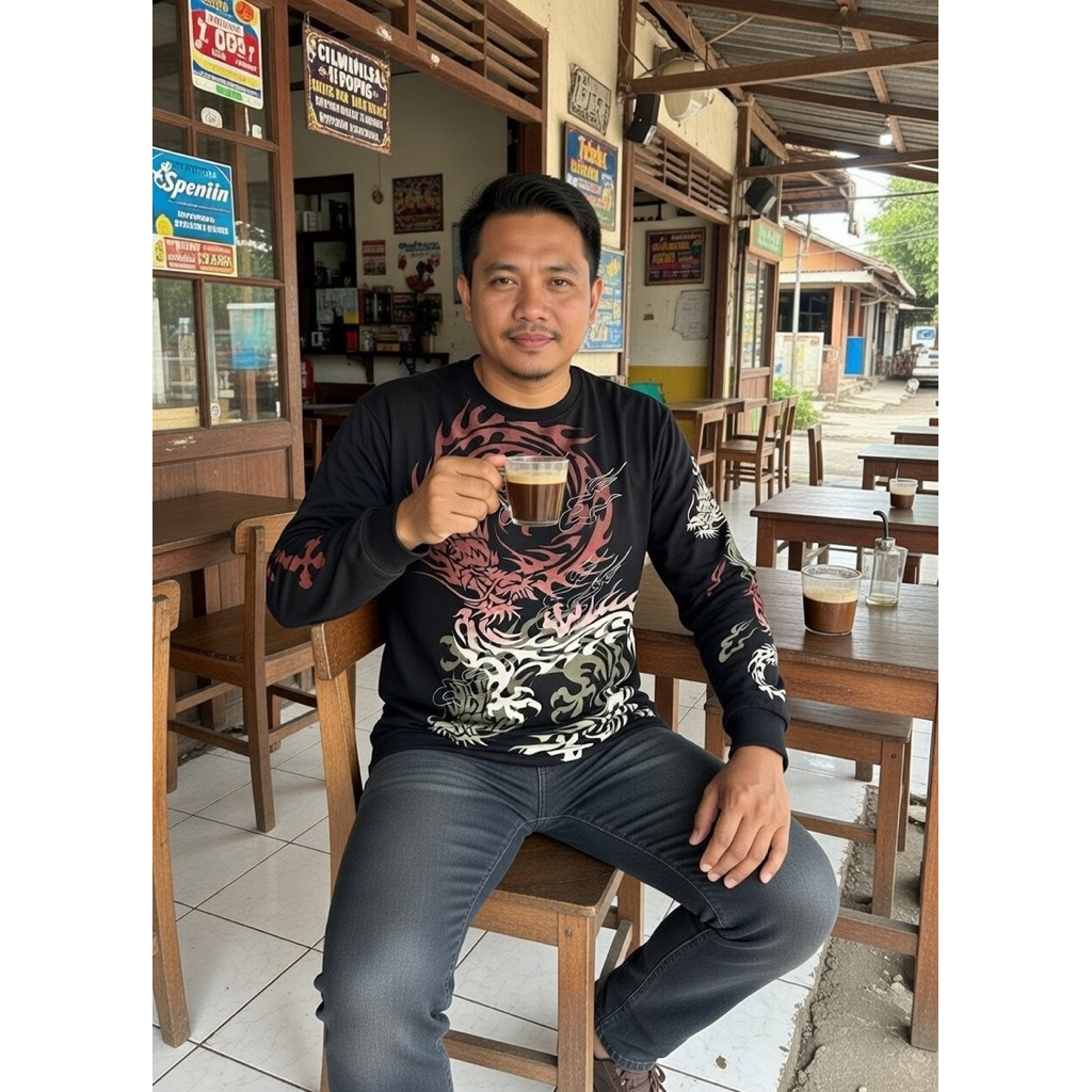 Sukajan Dragon Art Long Sleeve