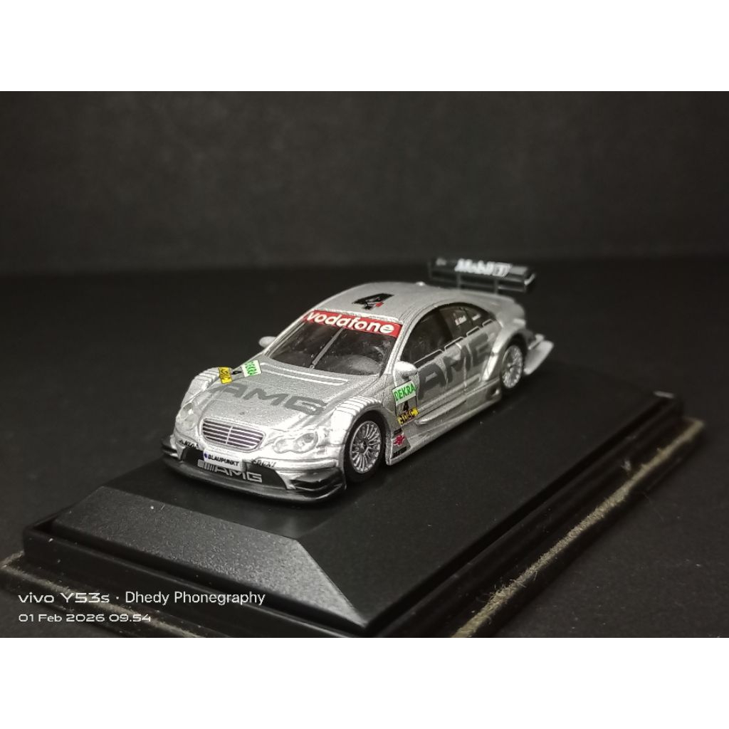 High Speed Mercedes Benz CLK DTM Silver Skala 87 Unsealed
