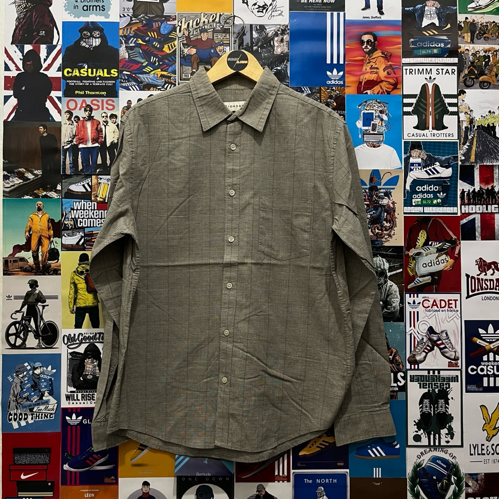Kemeja / Lengan Panjang / Vintage / Second / GIORDANO