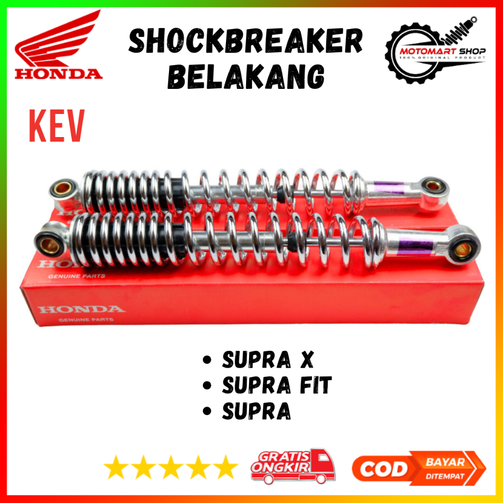 Shock Belakang Honda Supra X Lama Ori / Shock Belakang Supra Fit / Shock Belakang Supra Lama - KEV