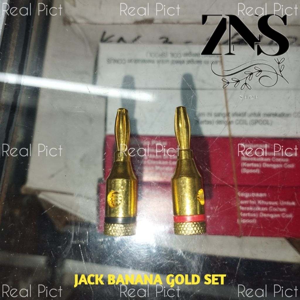 10pcs Jack Jek Banana Gold Set