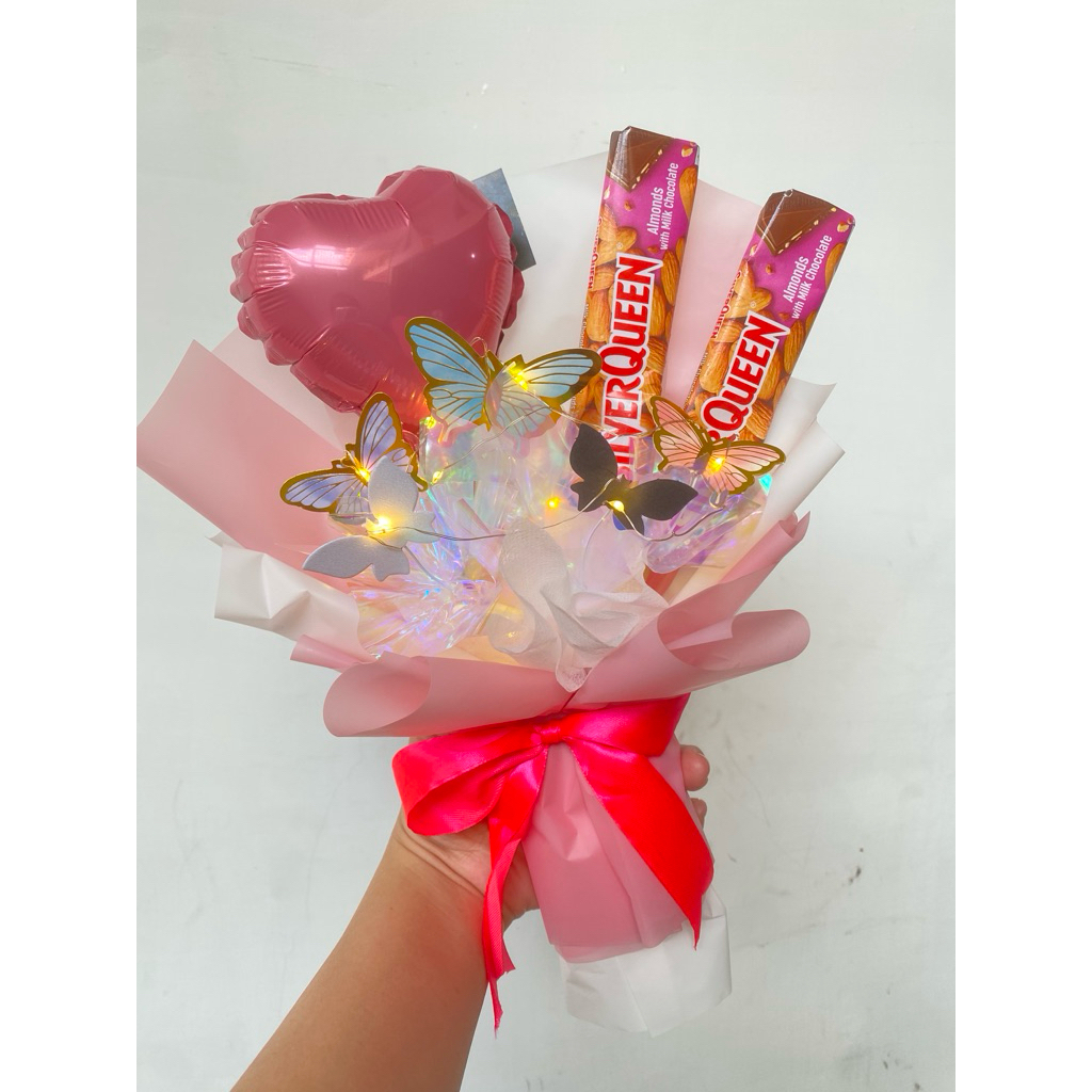 BUKET BUNGA COKLAT VALENTINE MEDAN