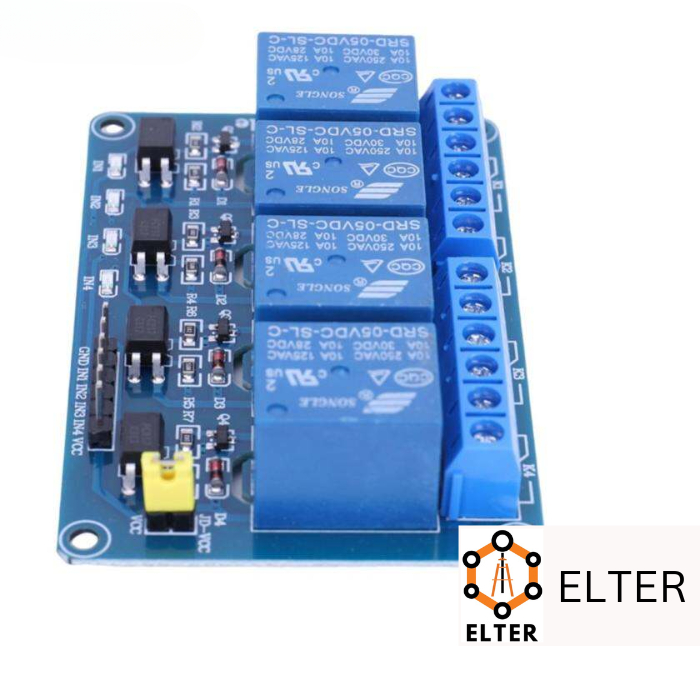 Modul Relay 5V 4 Channel Relay Module 4 Channel 5 Volt