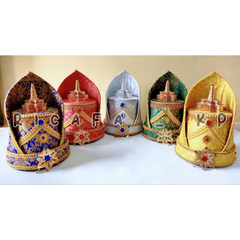 Topi aceh KW - Topi adat aceh - TOPI LINTO ACEH - Topi aceh anak laki laki - aksesoris adat aceh