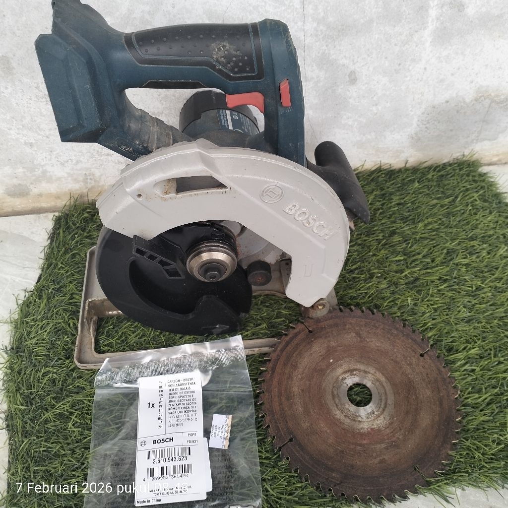 circular saw cordless bosch gks 18V-57 second