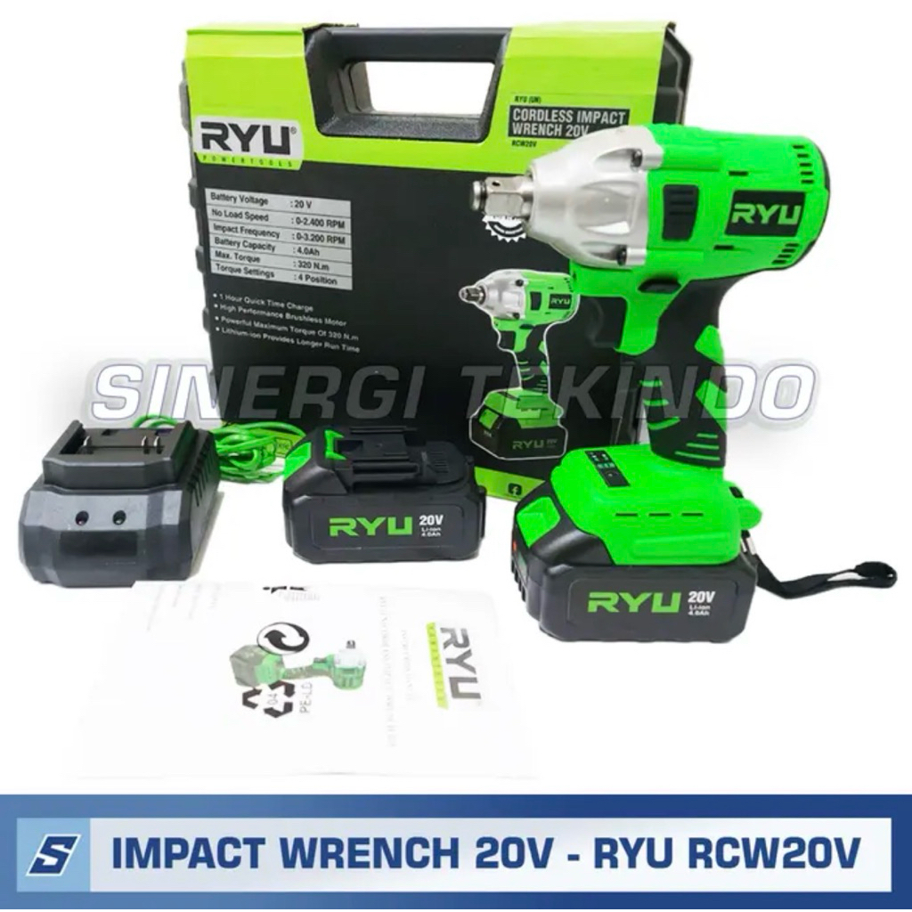 IMPACT BATERAI RYU / IMPACT CORDLESS RYU RCW20V