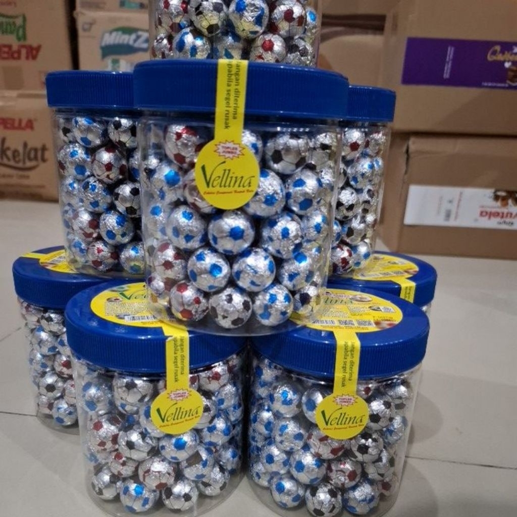 Velina coklat compound // 80pcs // toples