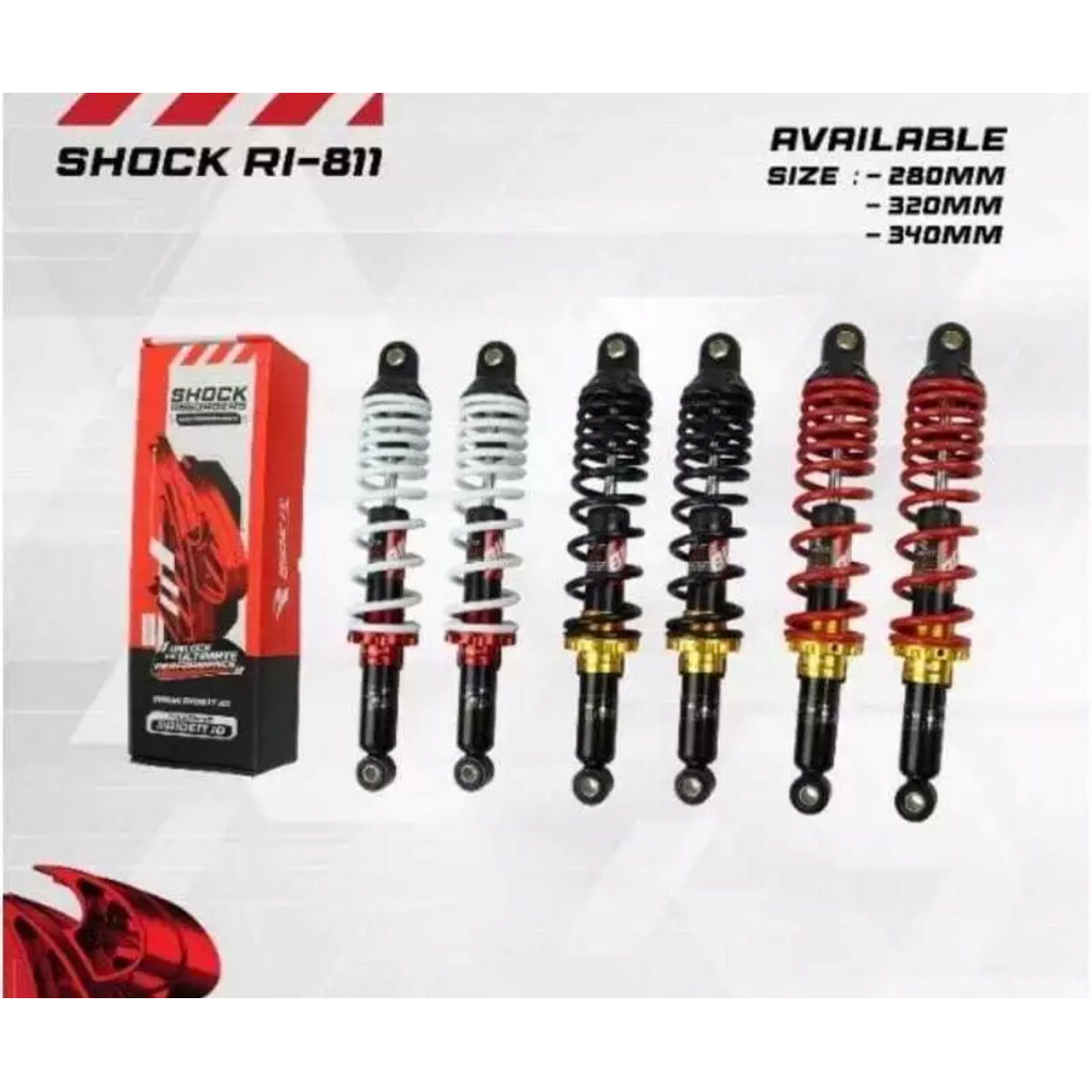 ShockBreaker Shock Ride It 811 430mm/320mm/280mm Shock belakanf Ride It - Shock breaker shock RIDE I