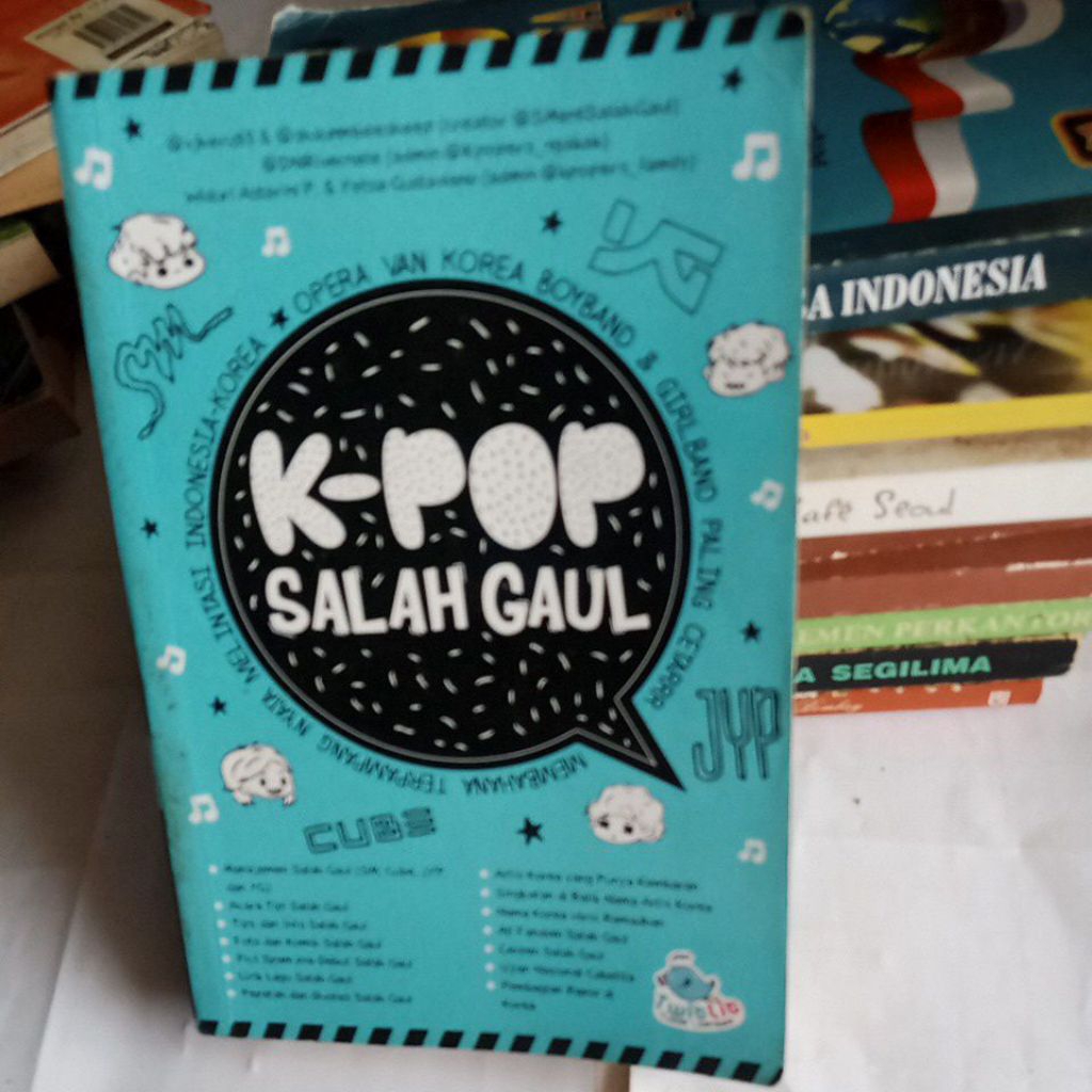 BUKU NOVEL K- POP SALAH GAUL