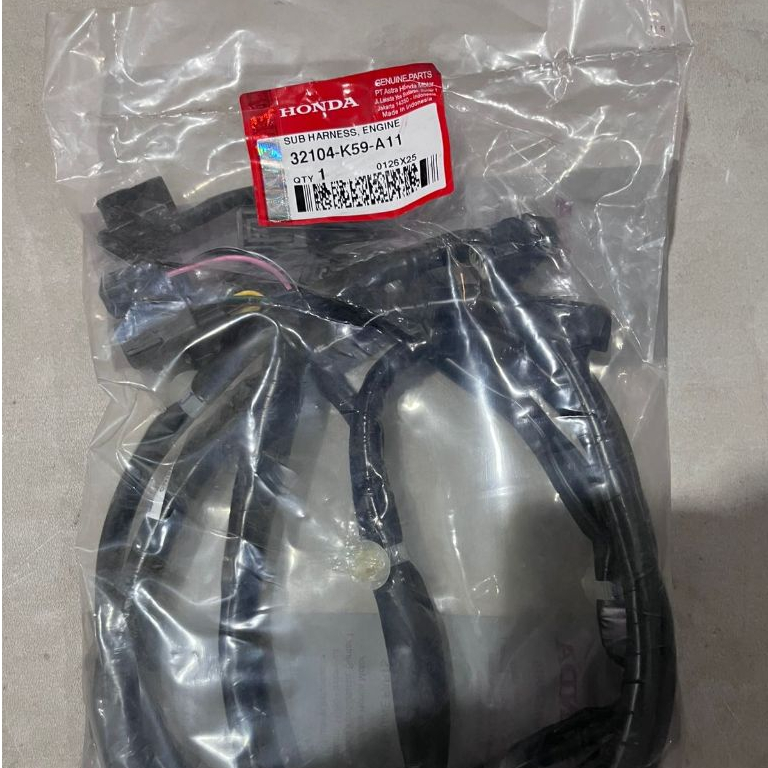 32104K59A11 Kabel Body Engine Sub Harness Engine Vario 125 Vario 150 Led Old Asli Ori Honda AHM 3210