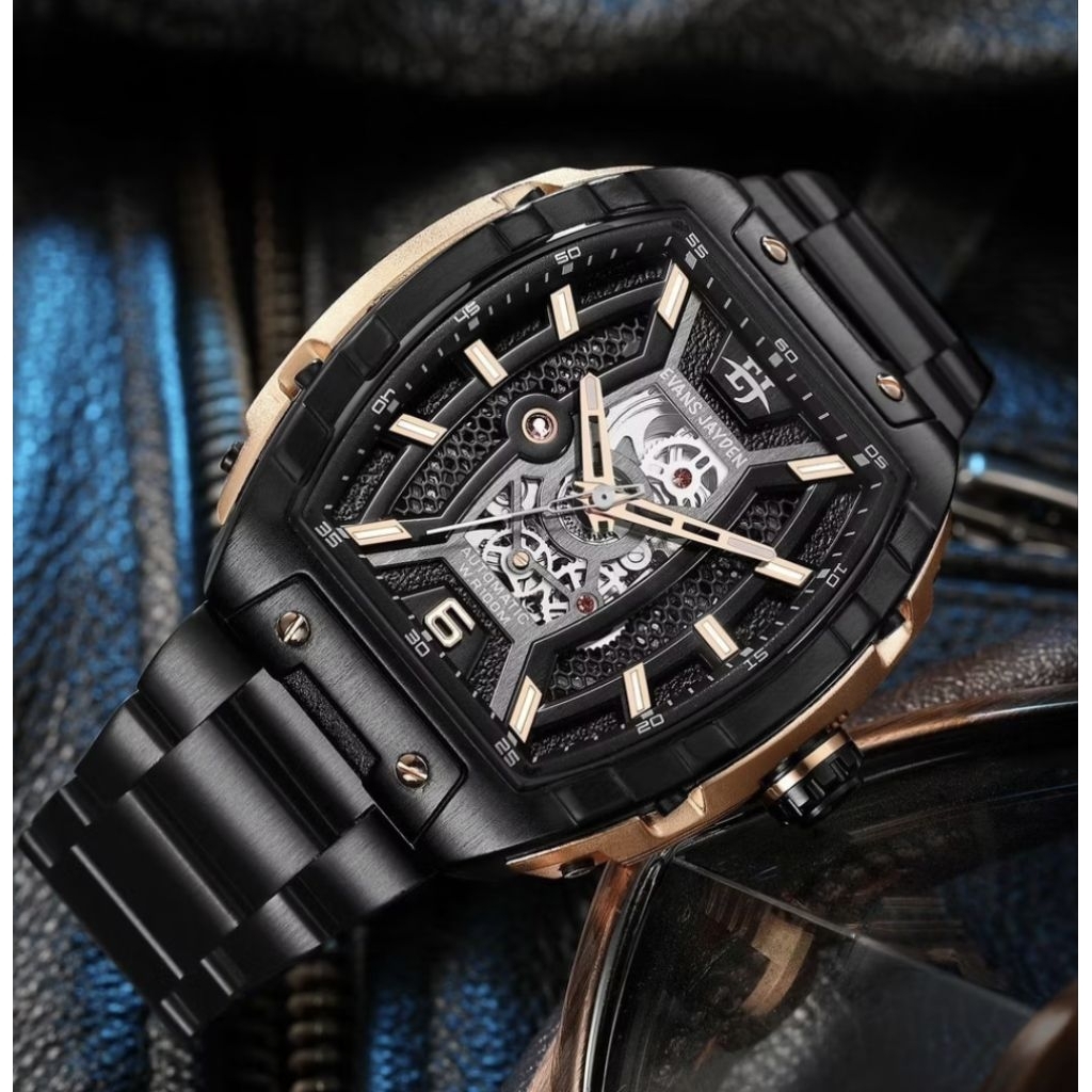 Jam tangan Evans Jayden 9610 automatic
