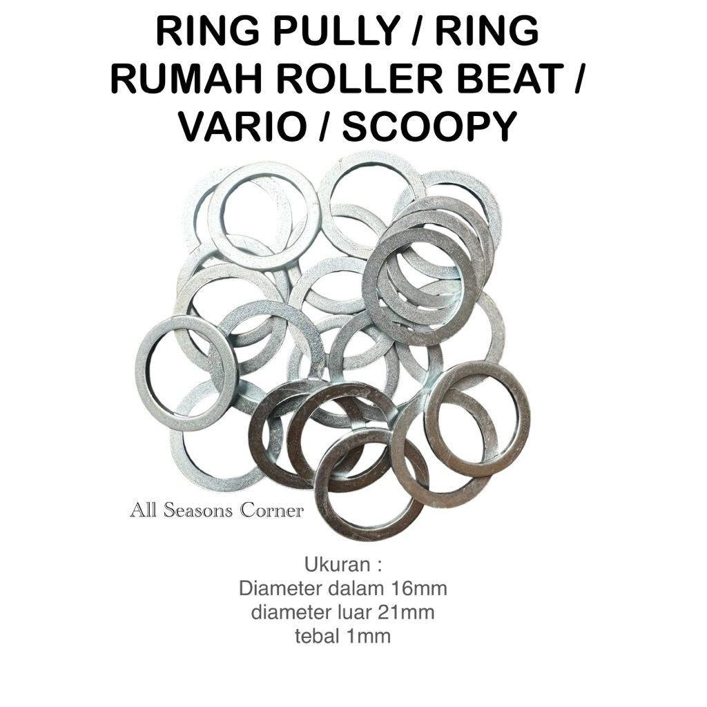 RING PULLY RUMAH ROLLER BEAT VARIO SCOOPY