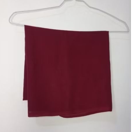 Hijab Paris Merah Maroon