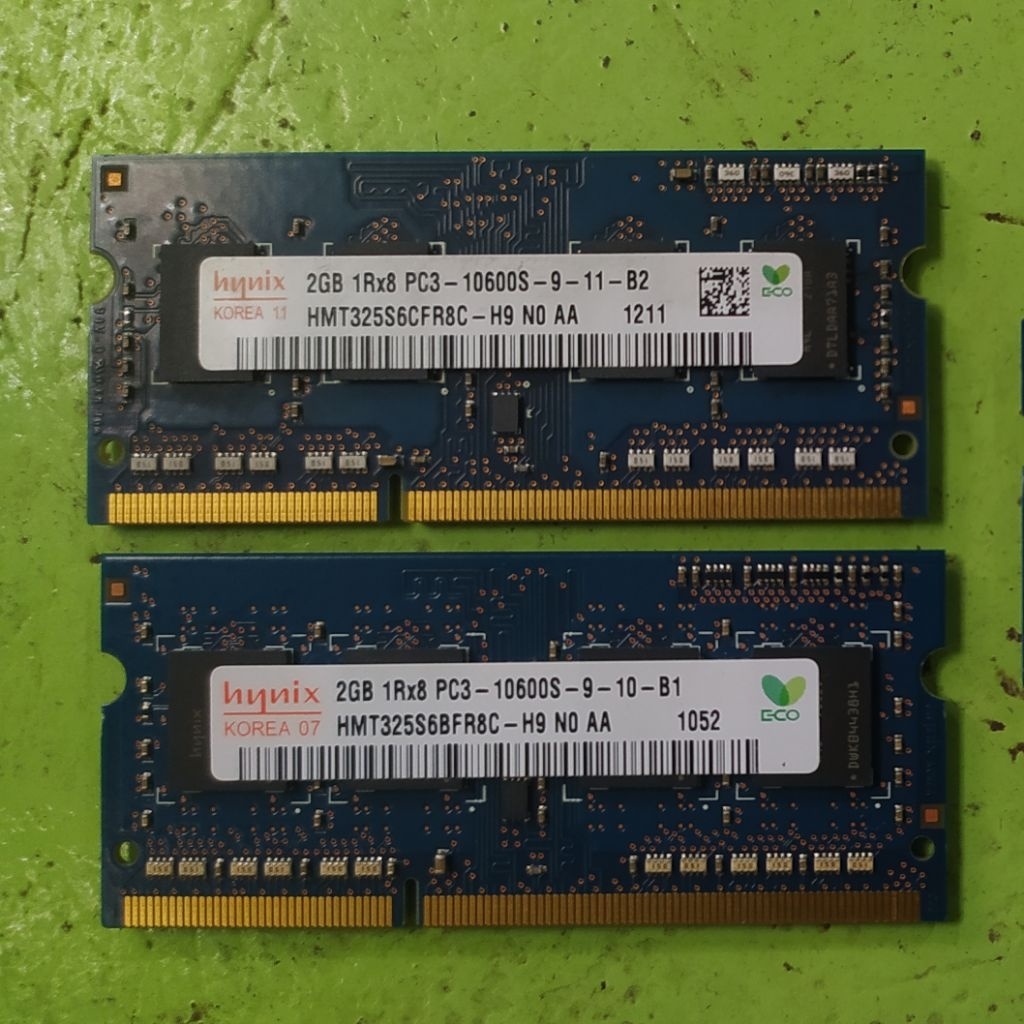 RAM DDR3 SODDIM 2x2GB 1333mhz