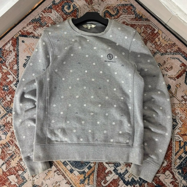 CREWNECK BEAN POLE POLKADOT
