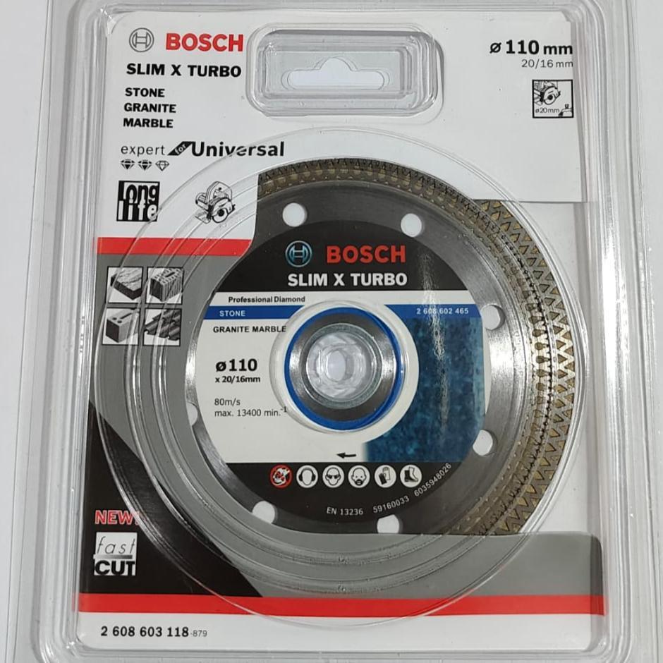 Mata Gerinda Potong Keramik 4 Inch Slim X Turbo bosch toho Pisau Granit Diamond wheel mata mesin X