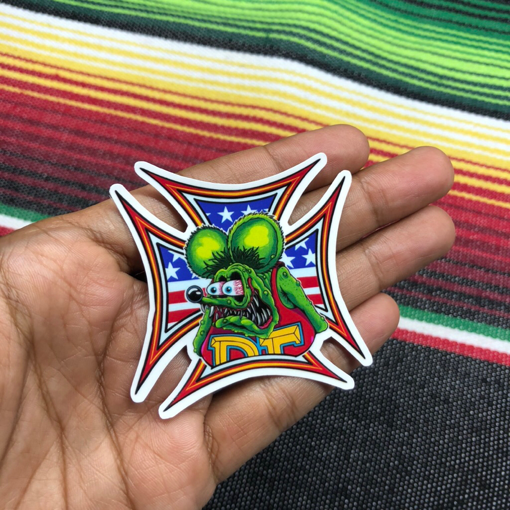 Sticker Ratfink Independent Kalcer