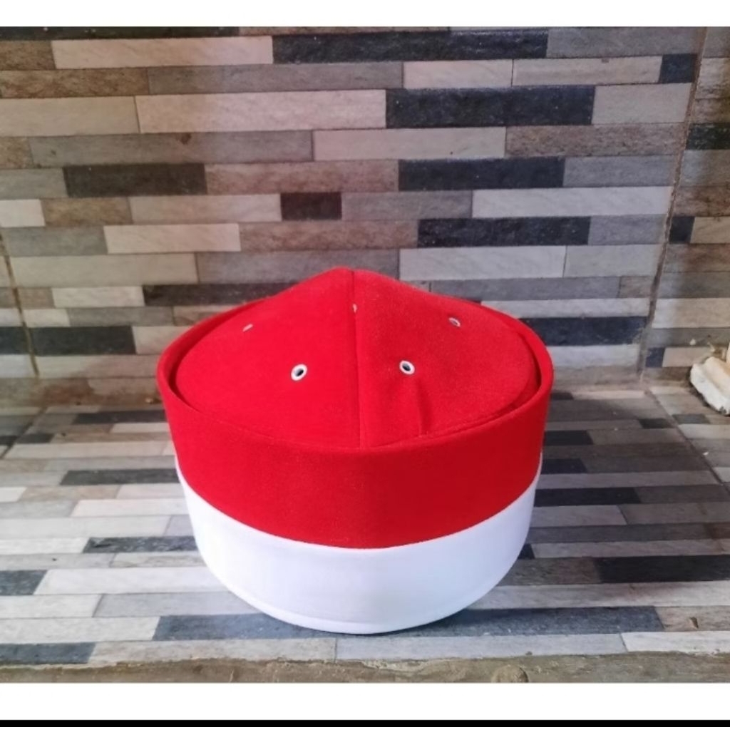 KOPEAH MERAH PUTIH/PECI ABAH AOS/PECI TQN/PECI MERAH PUTIH