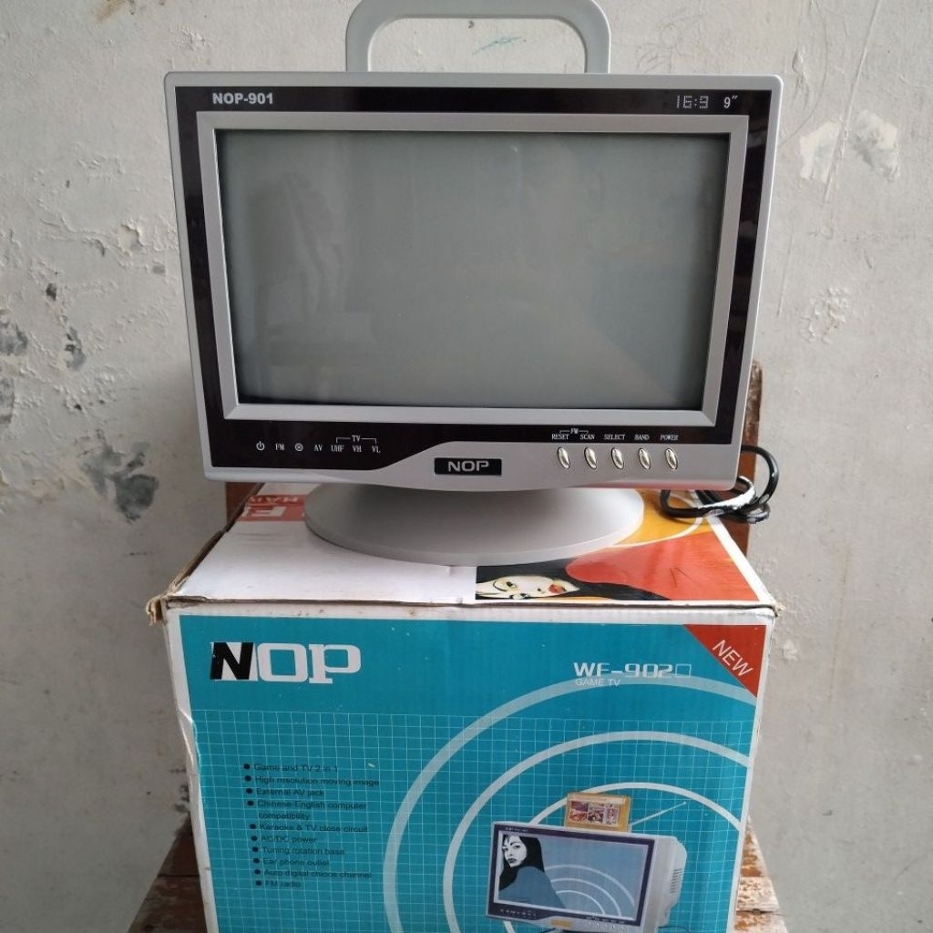 TERLARIS TV MINI KECIL JADUL NOP WF-902