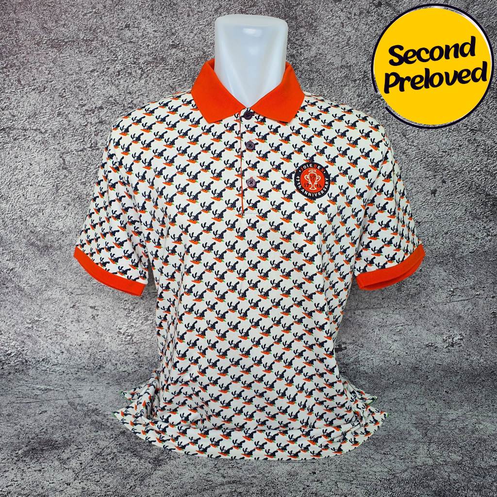 Baju Kaos Polo JDX - Size XL / Lebar 56 cm - Original - Second