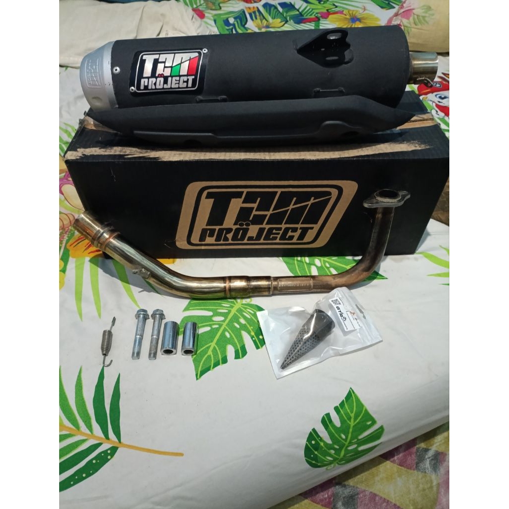 (Second) Knalpot tzm Ori Vario new