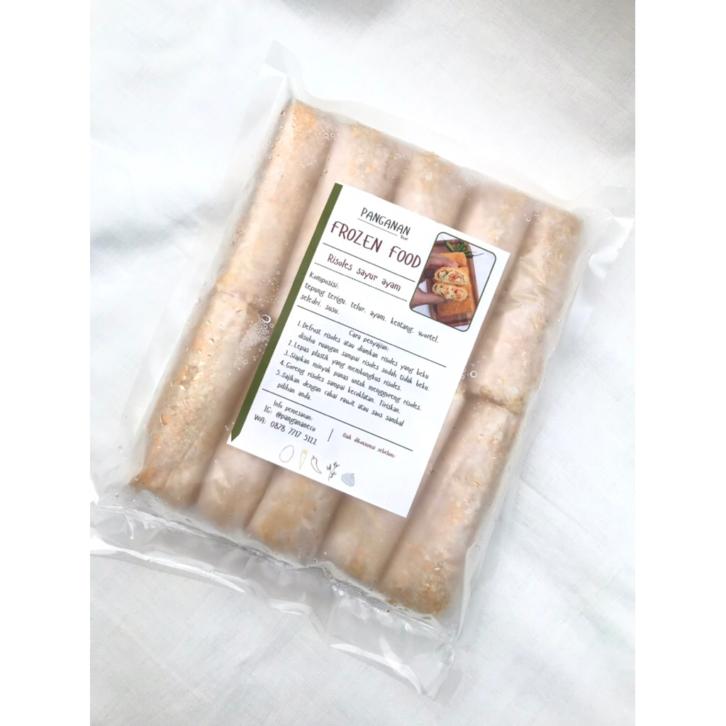 PANGANAN ECO | frozen food | risoles | risoles sayur ayam | risoles mayo | risoles smoked beef mayo 