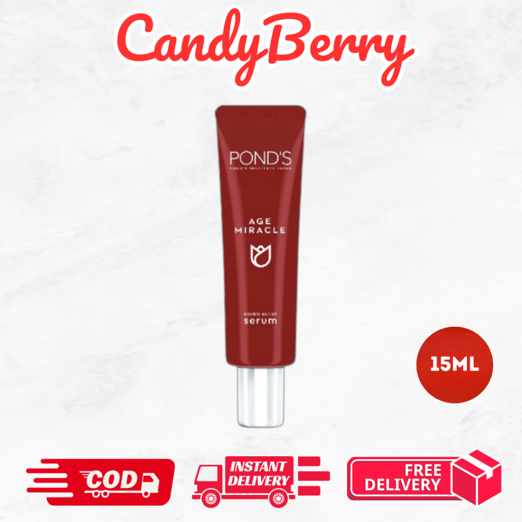 PONDS Age Miracle Serum Anti Aging Glowing 15ml Retinol Niacinamide